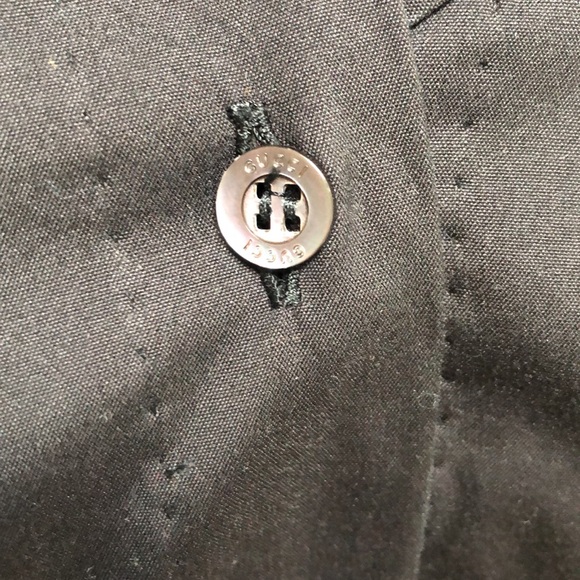Gucci Black Long Sleeve Button Down Shirt 42 - Picture 9 of 15